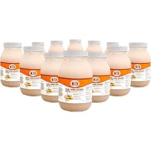 Local Thai Banana & Organic Vanilla Raw Living Coconut Kefir 5-Day Fermented, Vegan, Probiotic-Rich Gut & Detox Support Full Case | by This Chick Is Raw