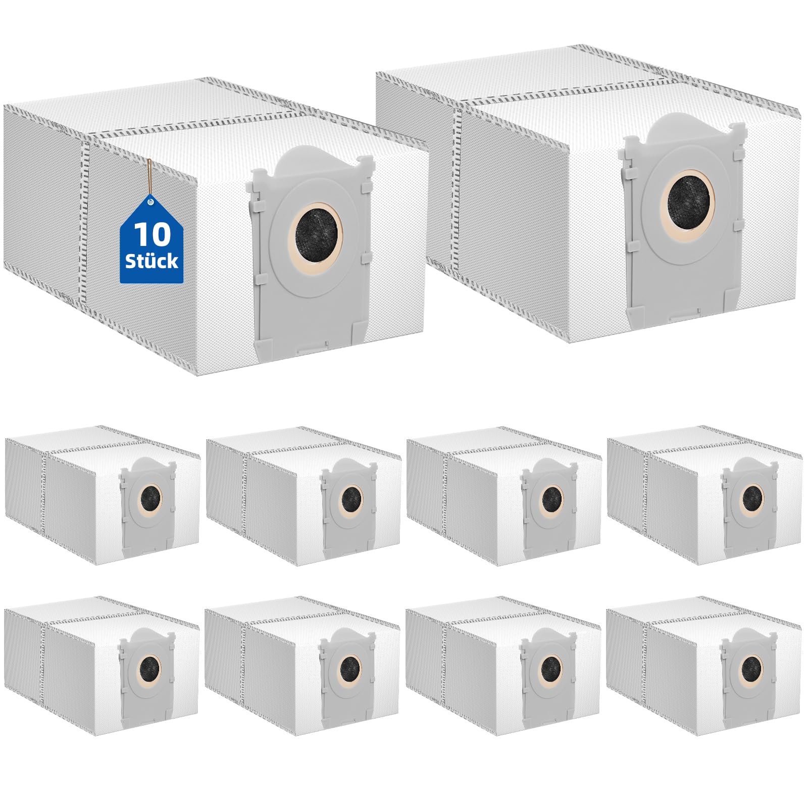 Accessoire Aspirateur / Cireuse Ecovacs Sac A Poussiere Pour X8 / T50 / T50 MAX / T30C PRO/X8 PRO OMNI/T80 OMNI/X9 PRO OMNI/T30C (lot De 3) - DDB030041