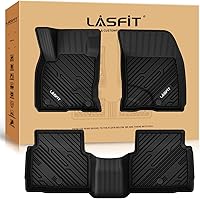 Vista 12 de LASFIT Alfombrillas para Ford F250 F350 F450 2017-2026 Crew Cab asiento delantero de cubeta Trasero con alfombra de almacenamiento plegable plana