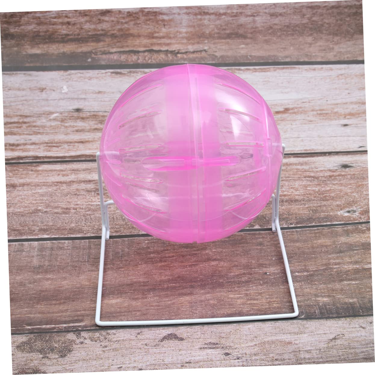 WOONEKY Four-in-One Hamster Running Ball with Stand 5.31In Exercise Wheel for Small Pets Safe and Quiet Activity Toy for Dwarf Hamsters Gerbils Mice - Image 2