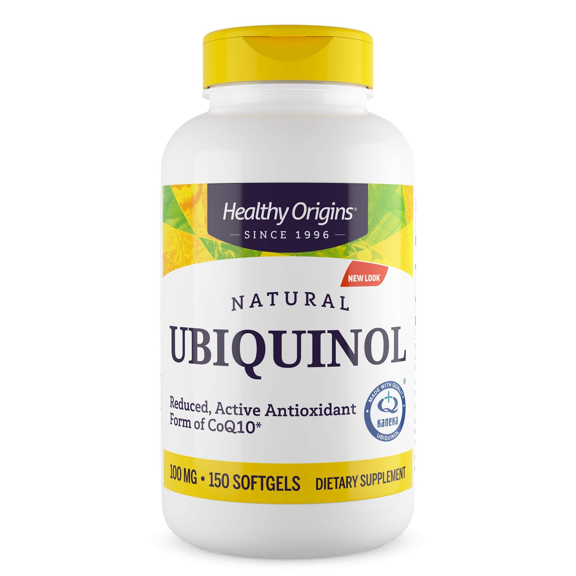 Ubiquinol 100 mg (Kaneka QH, Non-GMO, Gluten Free, Heart Support, Energy Support), 150 Softgels