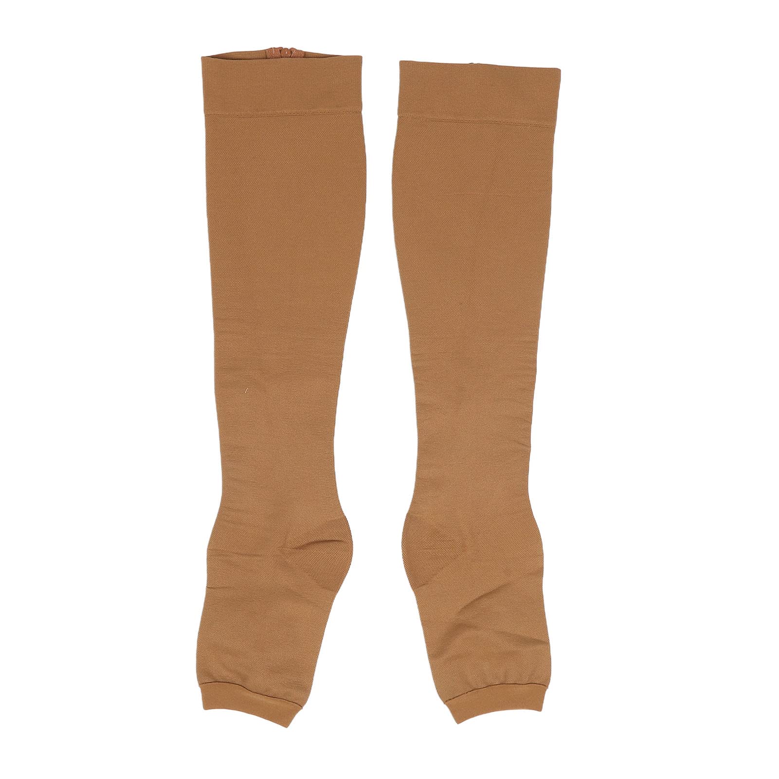 Compression Socks, Promote Blood Cells Mid Tube Open Toe Compression Stockings Reduce Discomfort for Office Workers for Sequential Decompression (XL)-image-45