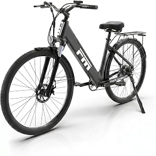 E-Bike, 27,5 Zoll Ebike Damen Herren, 7 Gang Elektrofahrrad mit 594 Wh Akku