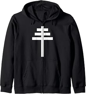 Maronite Cross T-Shirt Maronites Zip Hoodie
