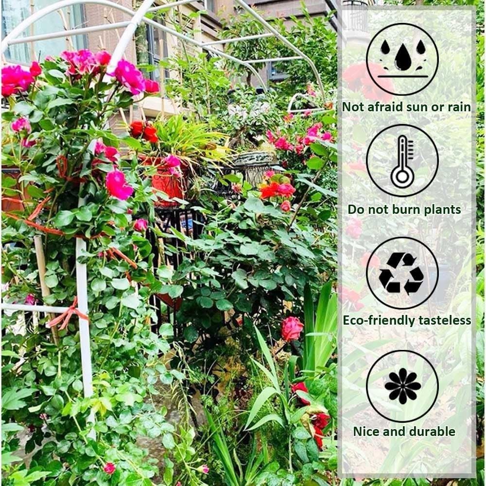 Wspinaczka Rose Arch Metalowy łuk ogrodowy Krata ślubna Szerokość łuku: 80 cm-350 cm Pergole ogrodowe Łuk do patio Okna Ogrody Werandy(White,W200xH220cm)