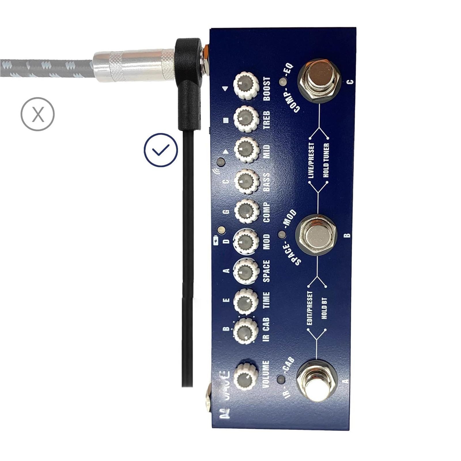 Zestaw Kabli Gitarowych 4 Częściowy Zestaw Kabli Do Gitary Elektrycznej Z Redukcją Szumów Miedź Beztlenowa