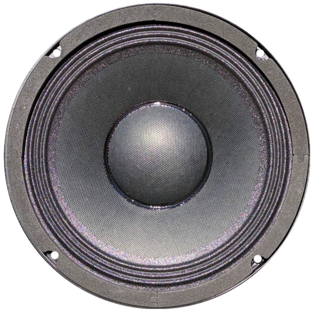 1 MASTER AUDIO PA08/8 Altavoz 20.00 cm 200 mm 8" 240 vatios rms 480 vatios MAX impedancia 8 ohmios con sensibilidad 92 db Negro, 1 Pieza