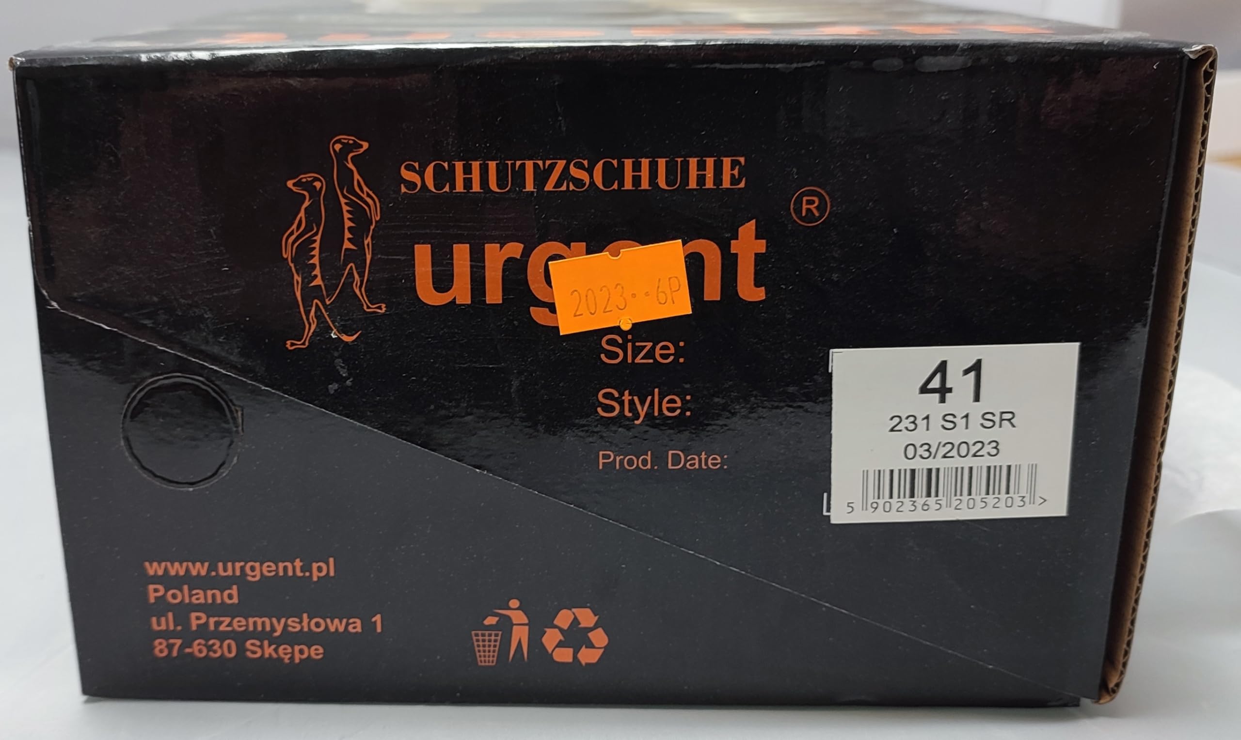 Urgent Obuwie robocze, buty ochronne, stalowy nosek, 231 S1, niebieskie, super nowość!