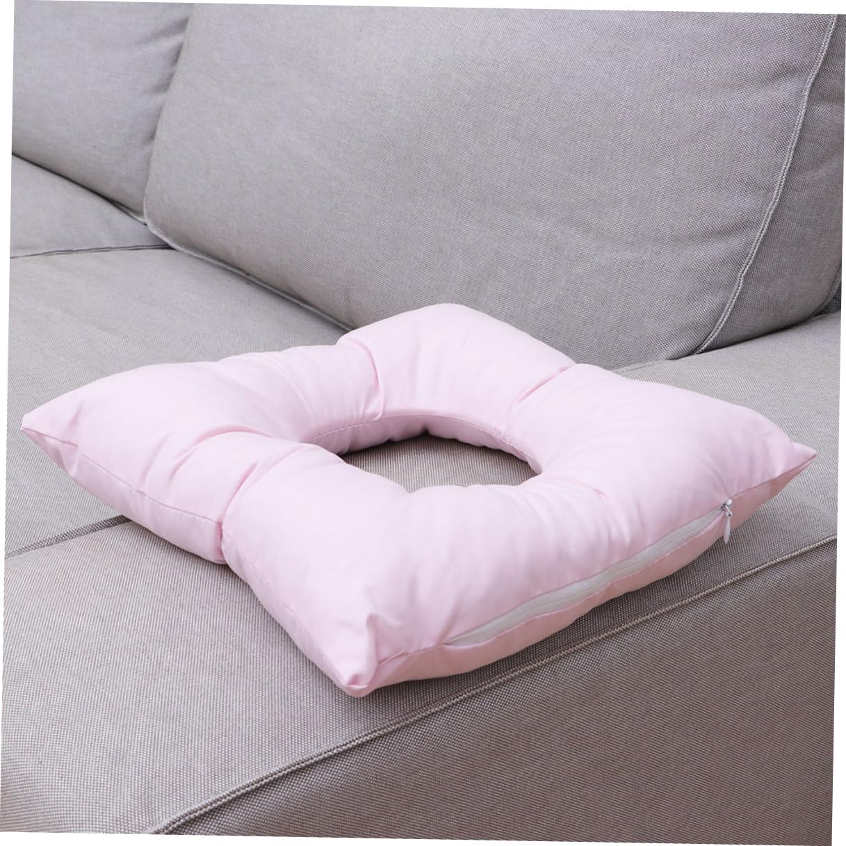 IMIKEYA 2pezzi Cuscino per Massaggio Faccia in Giù Cuscino di Cotone da Spa per Viso e Corpo per Salone di Bellezza e Viaggio