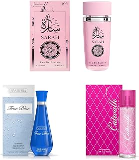 Sandora Fragrances Women's Perfume 3-Pack – Eau de Parfum – Three Full-Size 100 ml Bottles – Airy Playful Fresh Clean Fragrance Collection