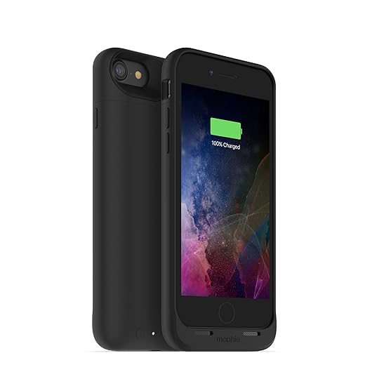 mophie Juice Pack - Wireless Charging Protective Power Pack Case, Charge Force Technology, Compatible With Qi-Enabled & Other Wireless Charging Systems, For iPhone 7 & 8 and iPhone SE