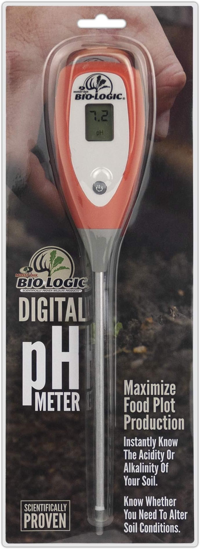 Luster Leaf MK1845 Biologic Digital Soil pH Meter, for Food