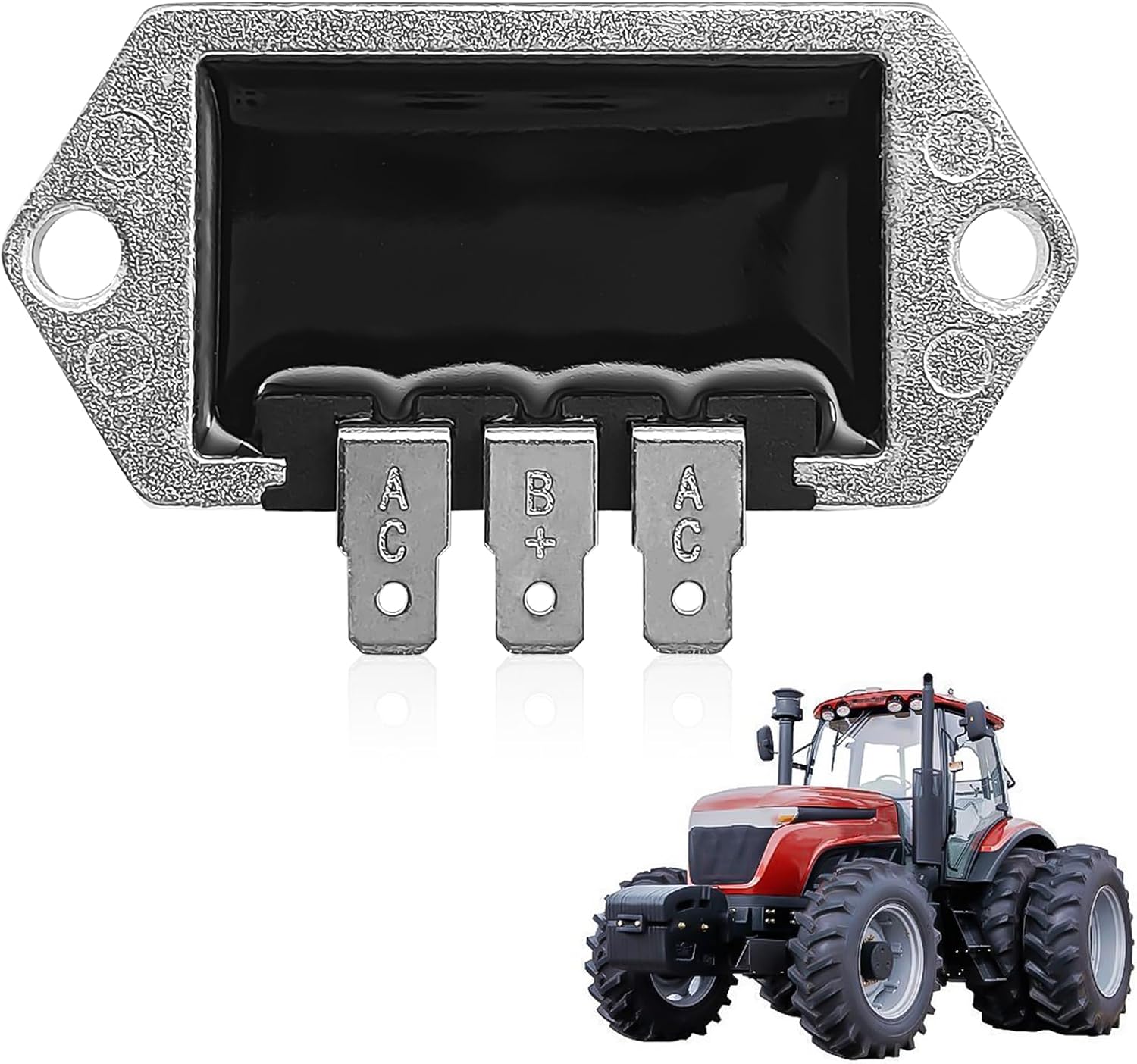 Voltage Regulator Rectifier, 15 Amp, Compatible with Kohler 8-25 HP Engines, Aluminum Alloy, Rectifier Regulator for Motorcycle & ATV