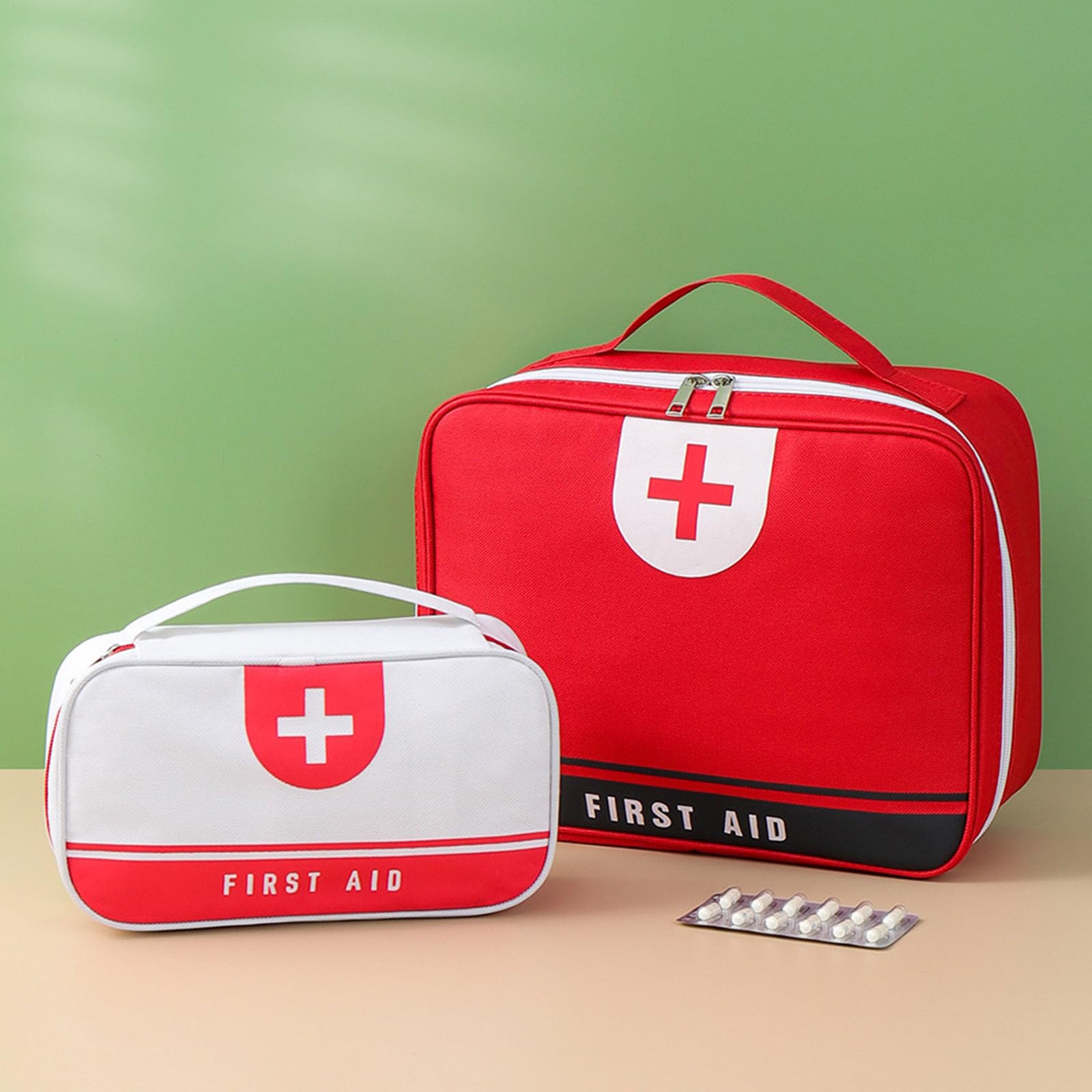 Transportables Krisenklinik Set mit undurchlässigem Stoff, Plan mit mehreren Fächern für Outdoor Aufgaben, Rucksackreisen, Rucksackreisen, Retten Sie Mitarbeiter Transportables Krisen Medizinset