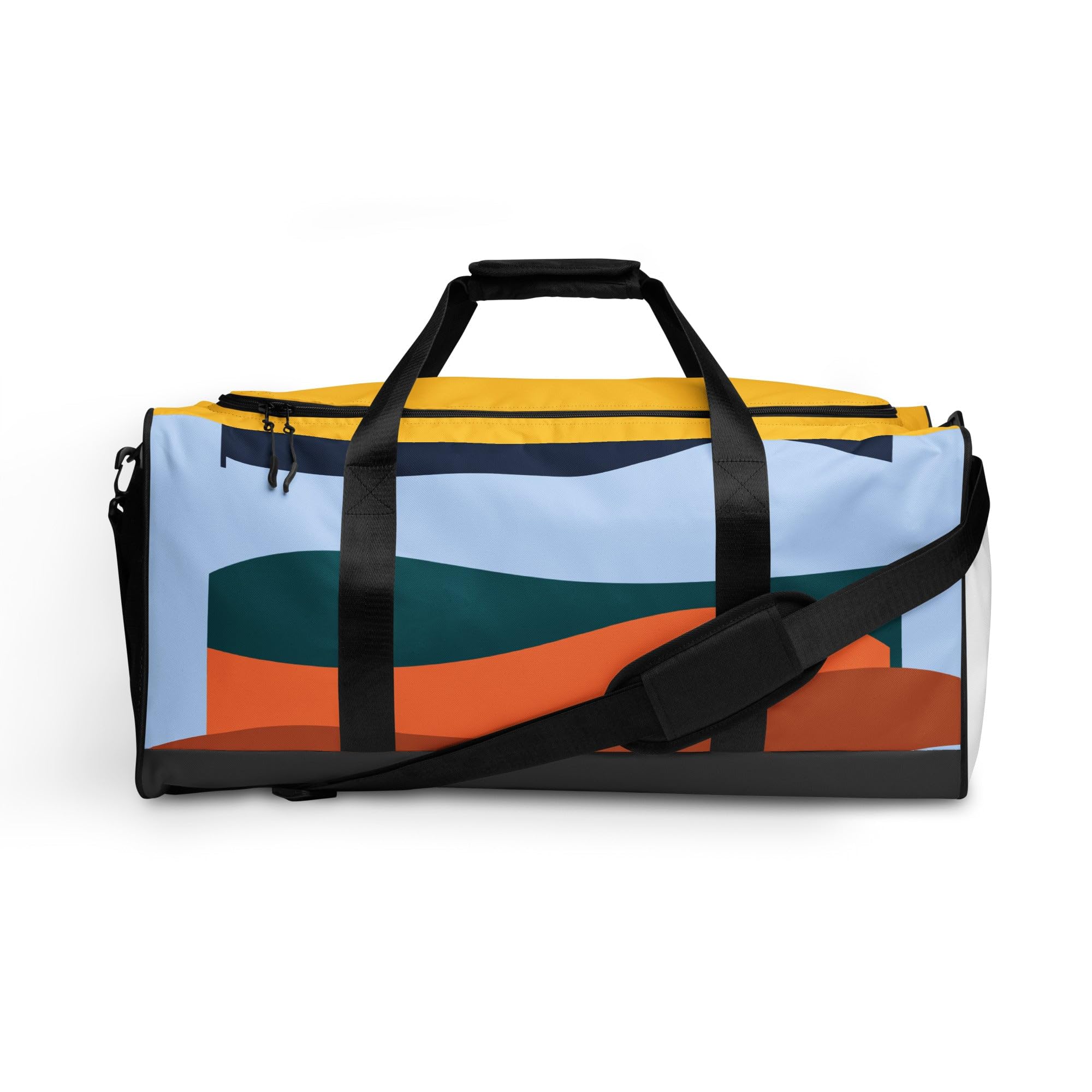 Sac à main polyvalent à compartiments multiples multicolore - 8