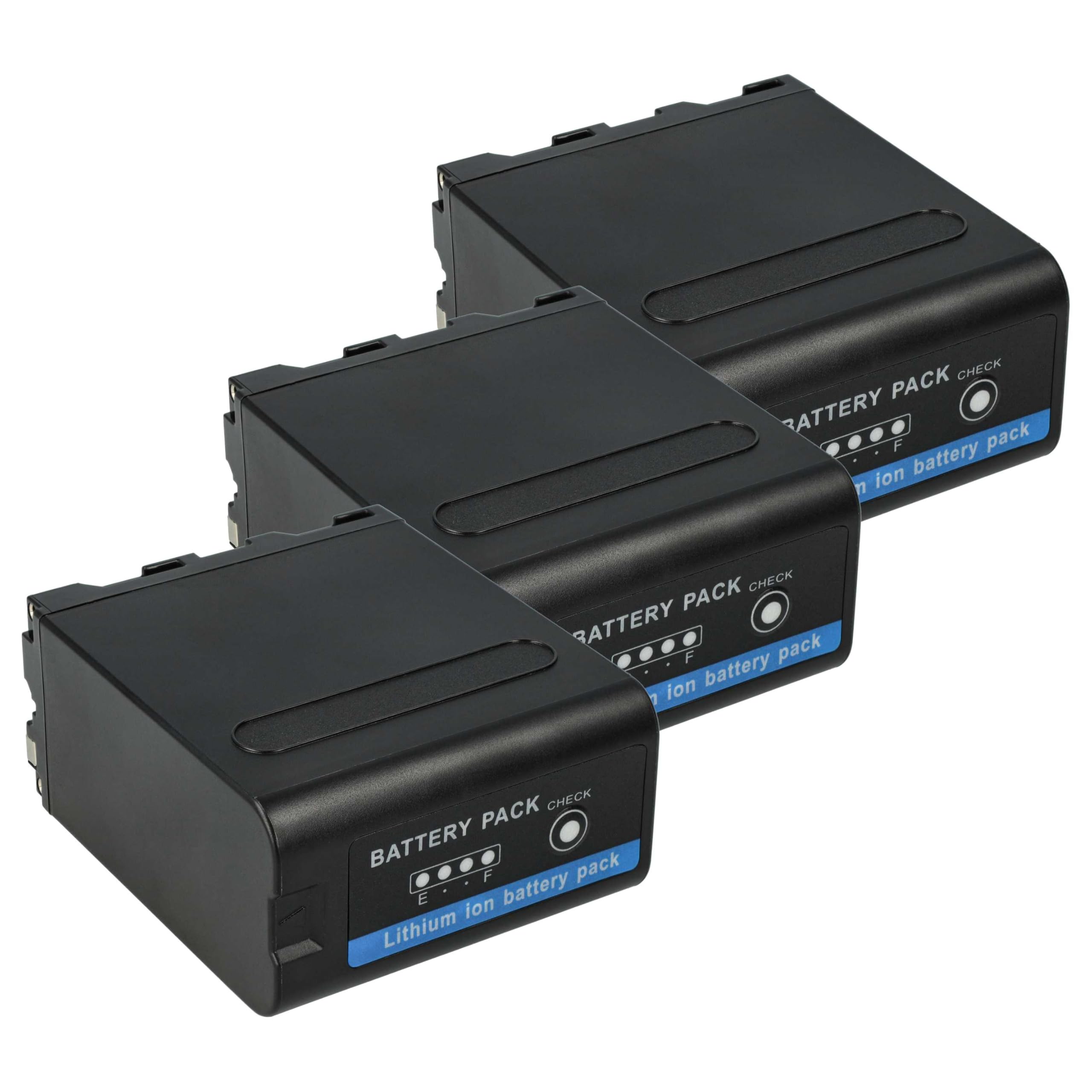 Vhbw Akku 6000 MAh Für Sony Kameras – Kompatibel Mit DCR-TRV420/310/315 Usw., 7,4 V, Mit Micro-USB-Ladung