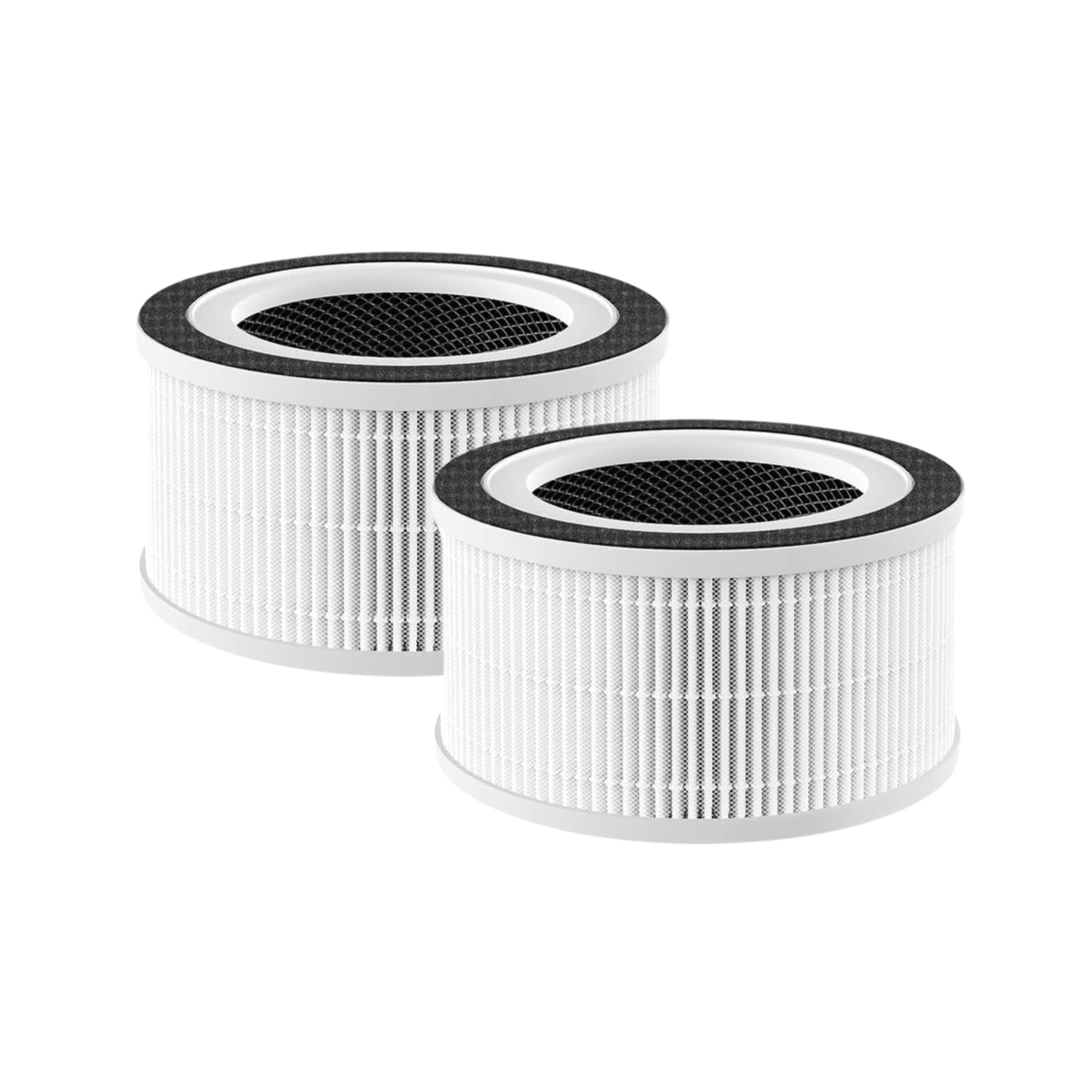 Nispira 3-in-1 True HEPA Carbon Filter Replacement Compatible with 240 Air Purifier, 3 Packs