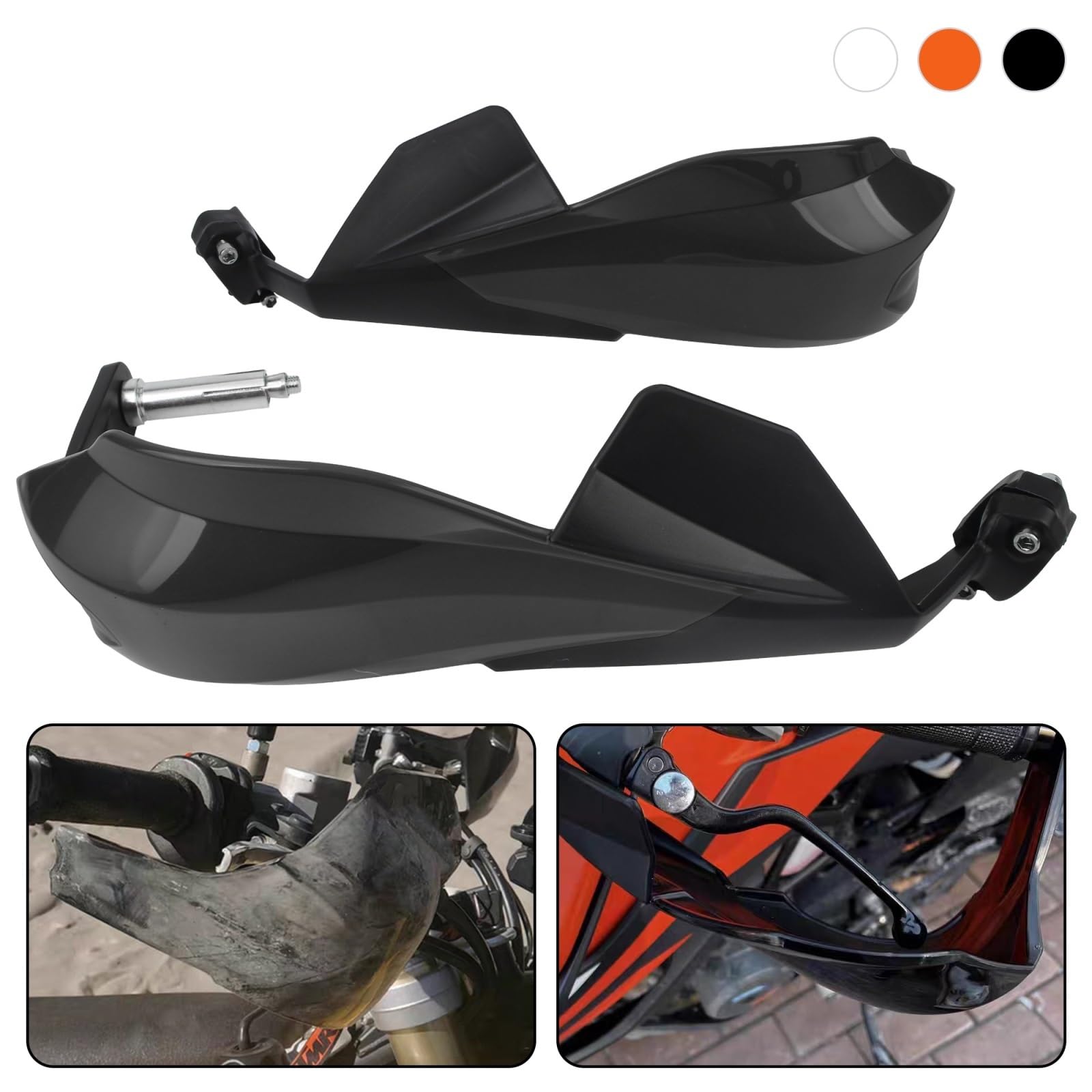 Osłony rękojeści motocyklowych Pasuje do BMW Hondy Yamaha ATV Motocross Osłona kierownicy Akcesoria Pokrywa osłony dłoni motocykla(D)