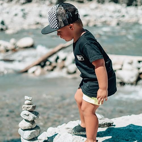 Miniatura 4 de Born to Love - Gorra de béisbol para niño y bebé con visera, en color blanco y azul