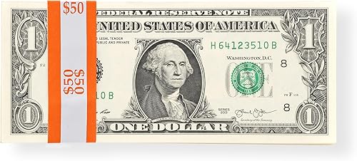 Miniatura 5 de Correas de moneda autosellantes - Paquete de 100 bandas naranjas para billetes de $50 - Organiza y transporta tu dinero en efectivo de forma segura