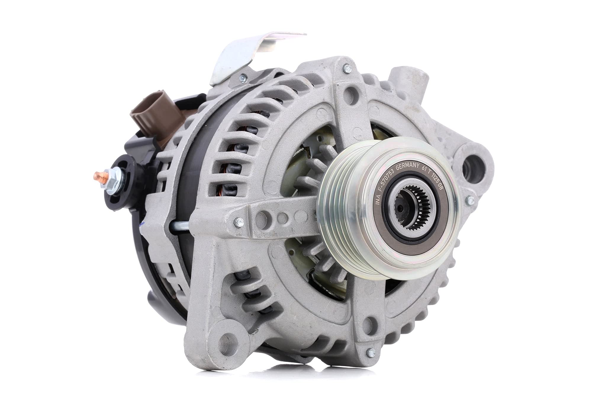 Alternator Generator RIDEX 4G0120 130A 14V Kompatybilny z TOYOTA COROLLA ZZE12, NDE12, ZDE12 Avensis Verso M2 PREVIA MCR3, ACR3, CLR3 COROLLA Liftback E11 COROLLA Verso ZER, ZZE12, R1
