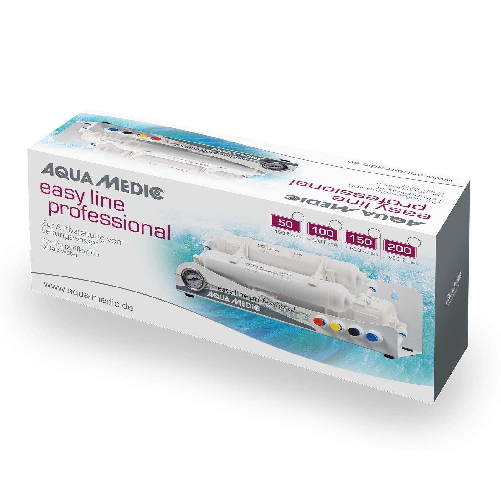 Aqua Medic Easy line Professional 100 GPD, jusqu'à 380 l/jour.
