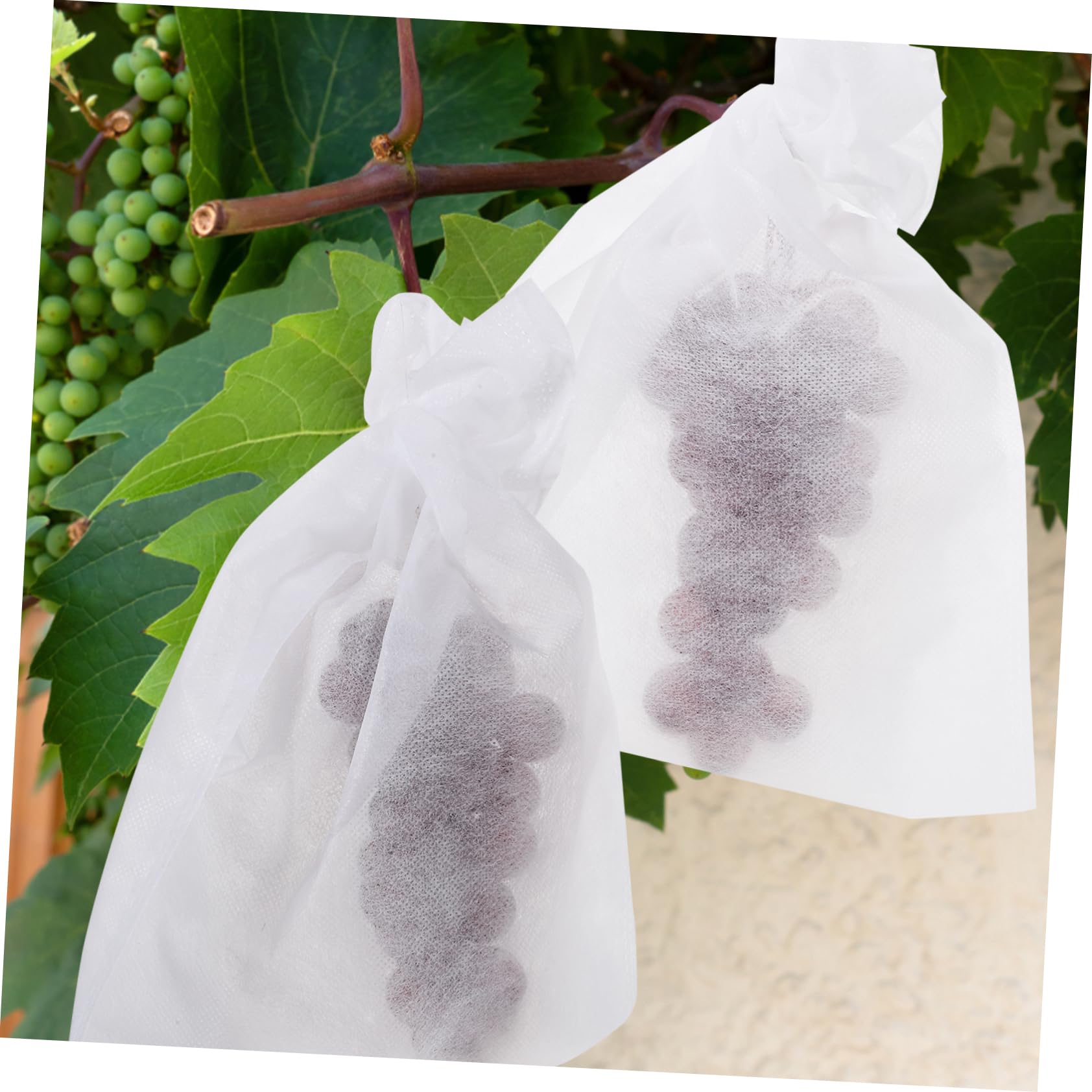 BESPORTBLE 2 Juegos 2 Juegos De Bolsas De Tela para Plantas Alimentos Frutas Bolsas De Malla Bolsas De Cultivo Bolsas Recolectoras De Polvo Bolsas De Productos Bolsas 100 Uds * 2