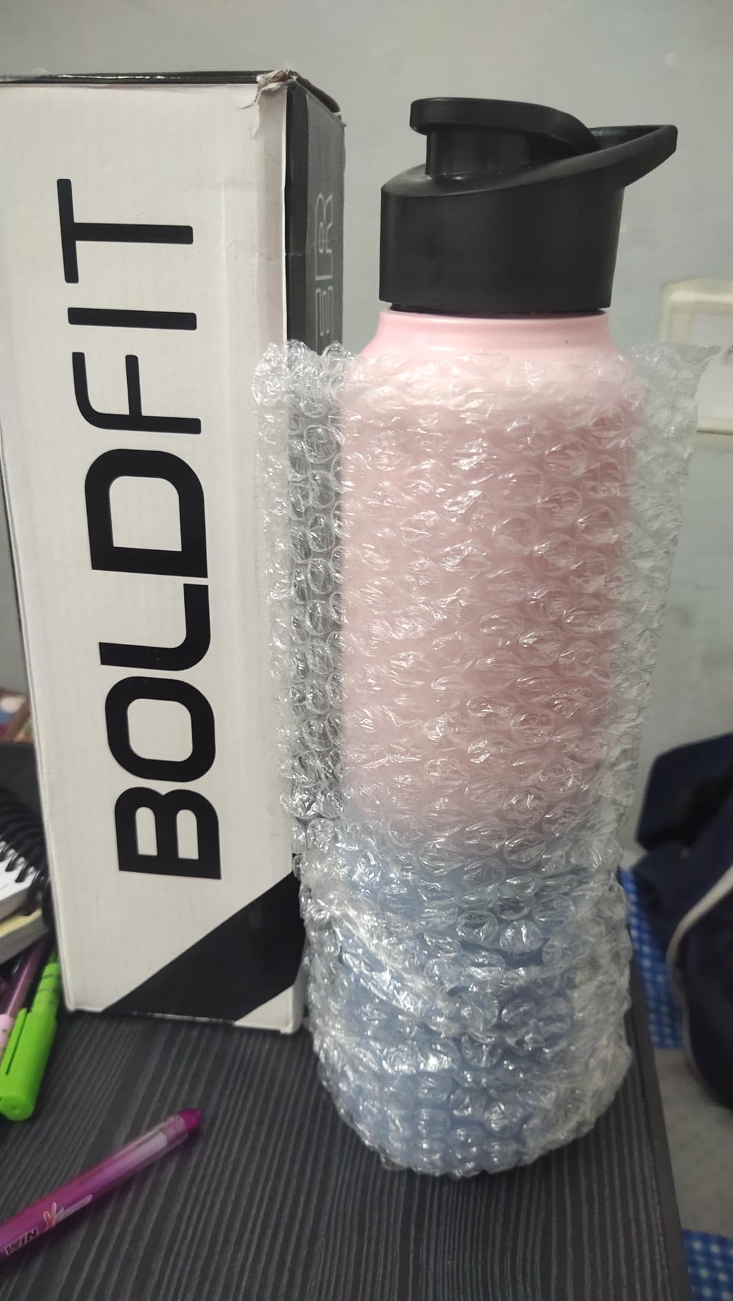 Boldfit 1L Stainless Steel Water Bottle, Pack of 2 - Image 7
