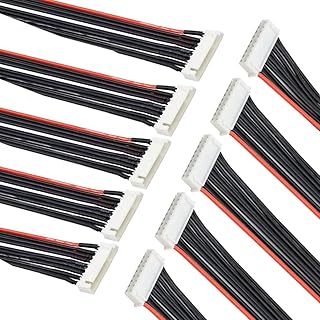 10pcs JST-XH 8S LiPo Balance Wire Lead Extension Cable 30cm 22awg for RC Car and Plane LiPo Battery Balance Charging