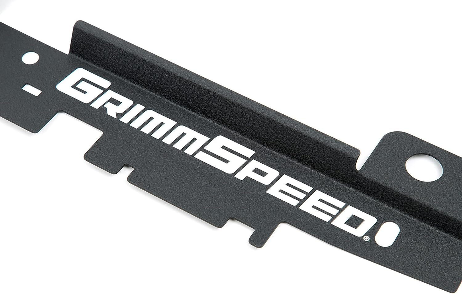 GrimmSpeed Radiator Shroud w/Tool Tray Textured Black Compatible with 05-09 Legacy/Outback