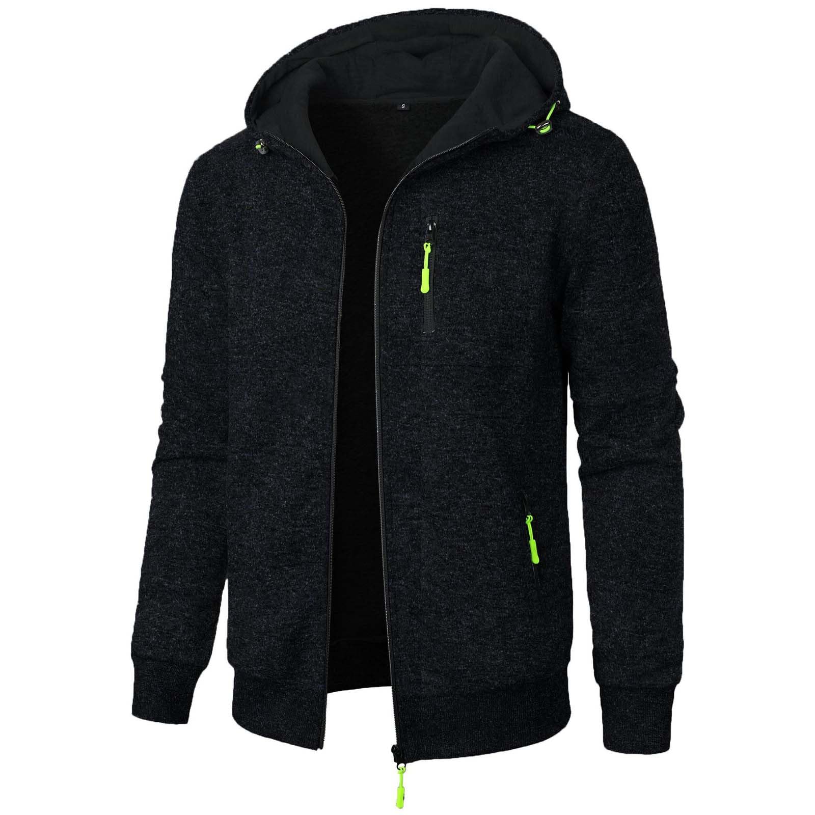 Zip Up Mens Hoodies Uk Sale Long Sleeve Fleece Jacket Desertcart