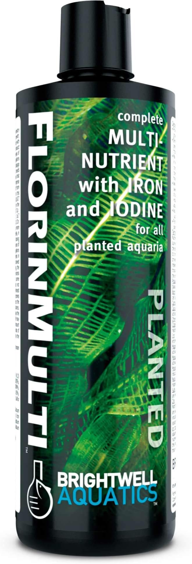 FlorinMulti - Multi-Nutrient Supplement for Planted Aquariums - Supports Healthy Growth, Macro & Trace Elements, Ideal for Shrimp & Plants, 125 ml
