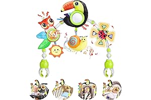 Baby Stroll Arch Toy with Rattle