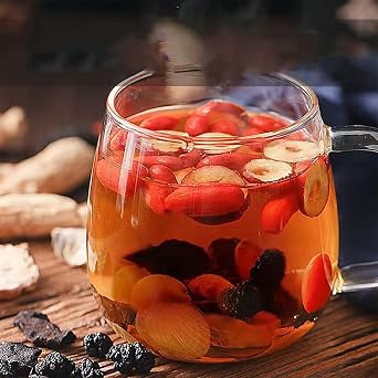 Panax & Mulberry Herbal Tea, Ginseng & Mulberry Herbal Tea, Kidney Teas Formula, Treasure Kidney Cleanse and Wolfberry, For Women & Men (20bag)