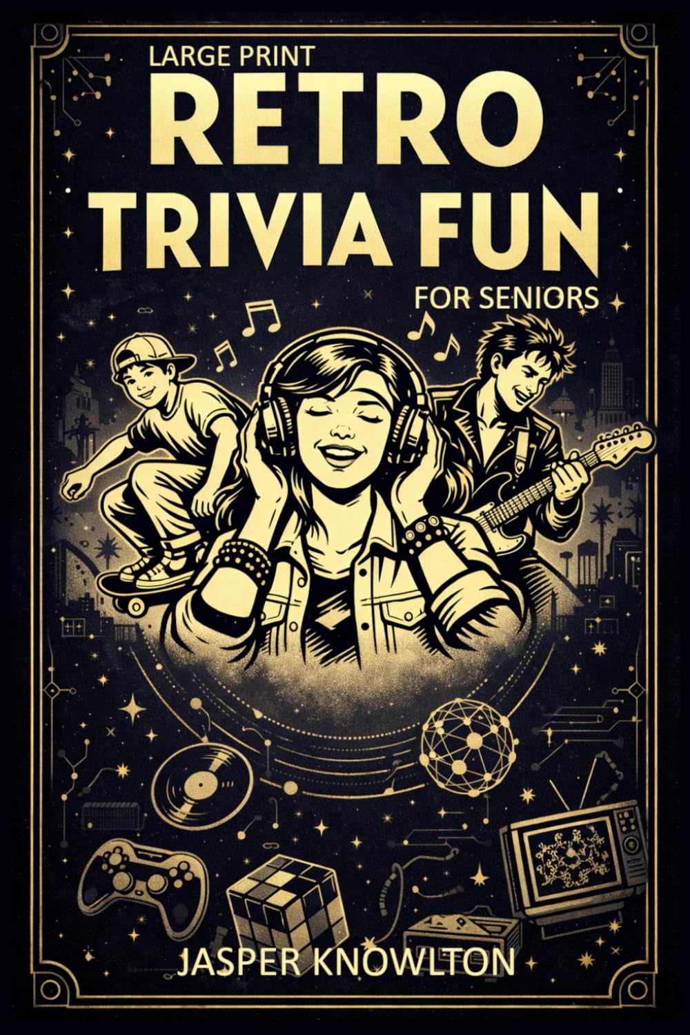 Large Print Retro Trivia Fun for Seniors: Easy-to-Read Nostalgia Stories About the 1960s, 1970s, and 1980s