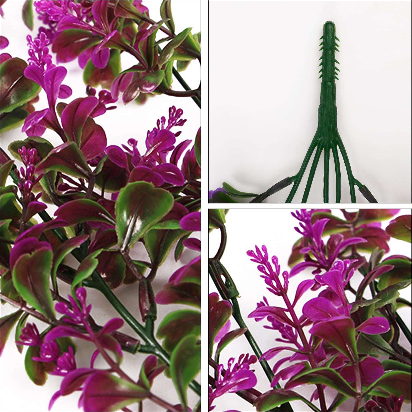 Amazon.de: BANTI Kunstpflanze Knstliche Pflanzen Hngend Kunstpflanzen Wie  Echt Outdoor Wetterfest 2 STK Kunstblumen Balkon Hngepflanzen Plastik  Hngepflanze Knstlich Blumen Balkonpflanzen fr Deko (Rot)