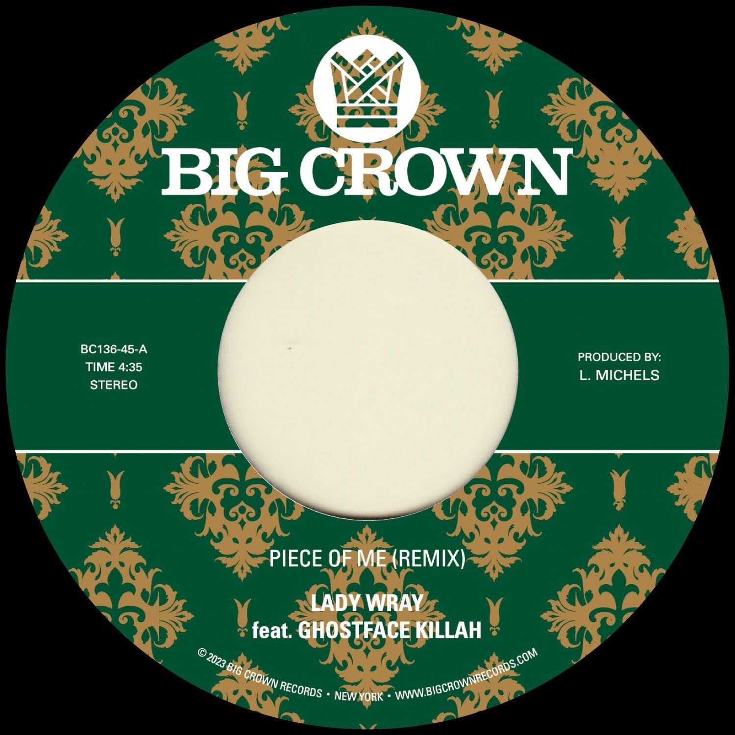 Piece Of Me (Feat. Ghostface Killah) [7" VINYL]