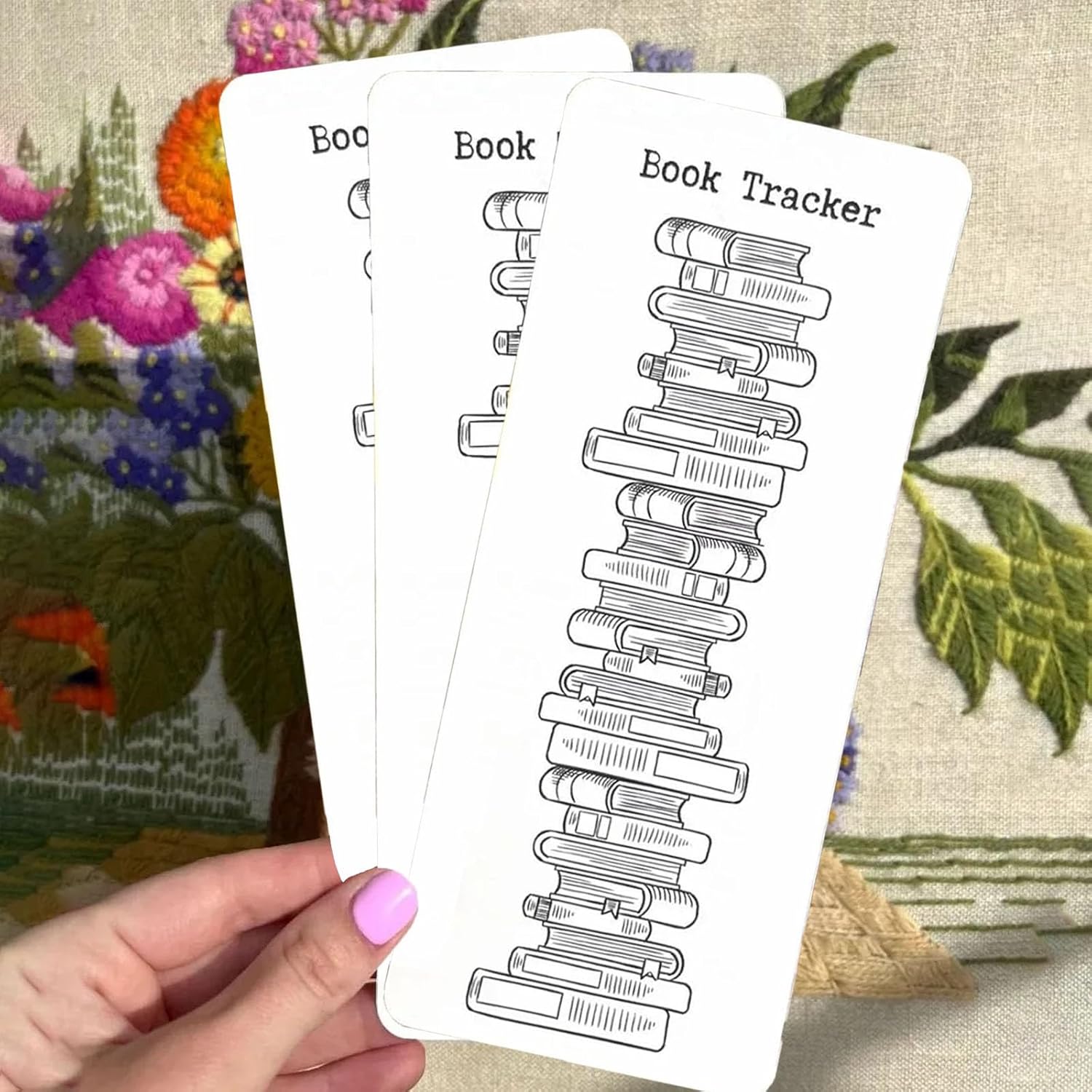 Reading List Bookmark Library Card Bookmark, Reading List