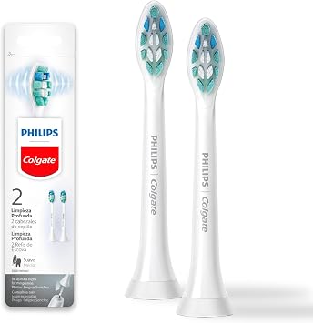 Refil Escova Elétrica Philips Colgate SonicPro - 2 Unidades