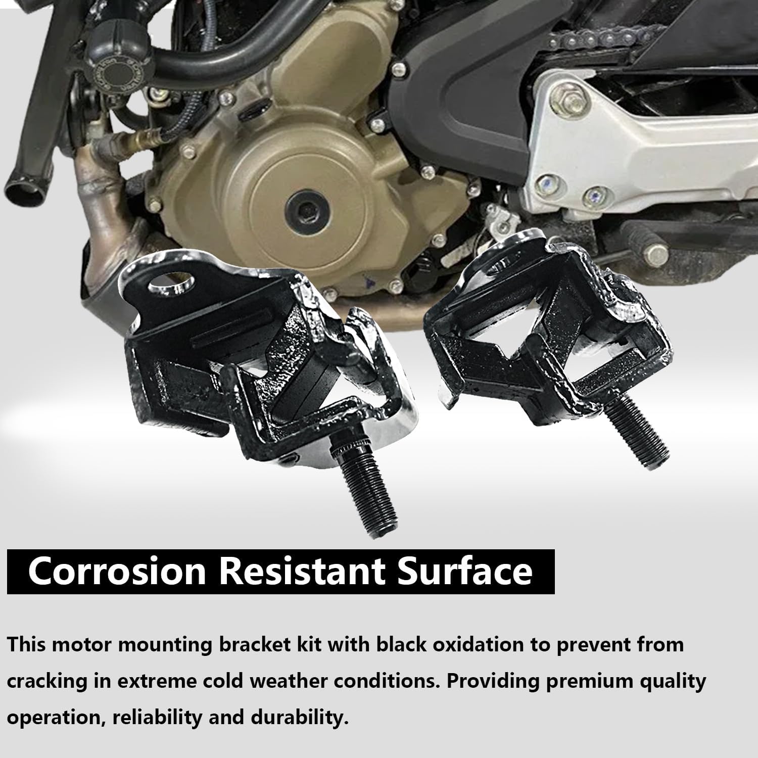 Rear Engine Mount Compatible with Yamaha Gas Golf Cart 1985-1996 G2 G5 G8 G9 G14 1993-1994 G11 Motor Mount Bracket