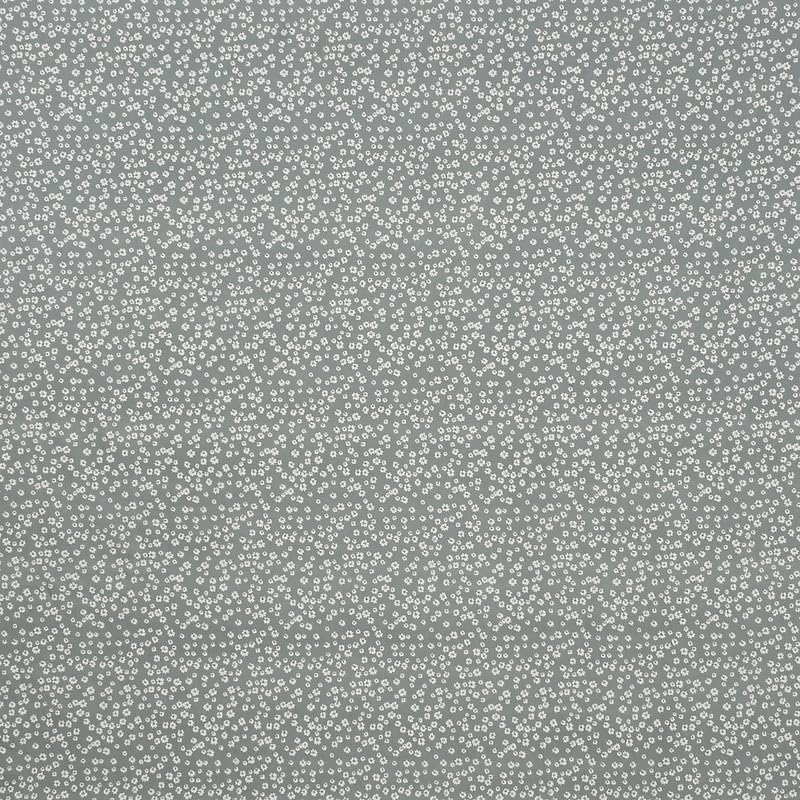 Image of NEW LEAF Glace Cotton Fitted King Size Double Bedsheets with 2 Pillow Covers | Elastic Fitted | Wrinklefree | Ultrasoft |Winter Bedsheet 220 tc tc Floral | 78 x 72+10 Inches, Grey