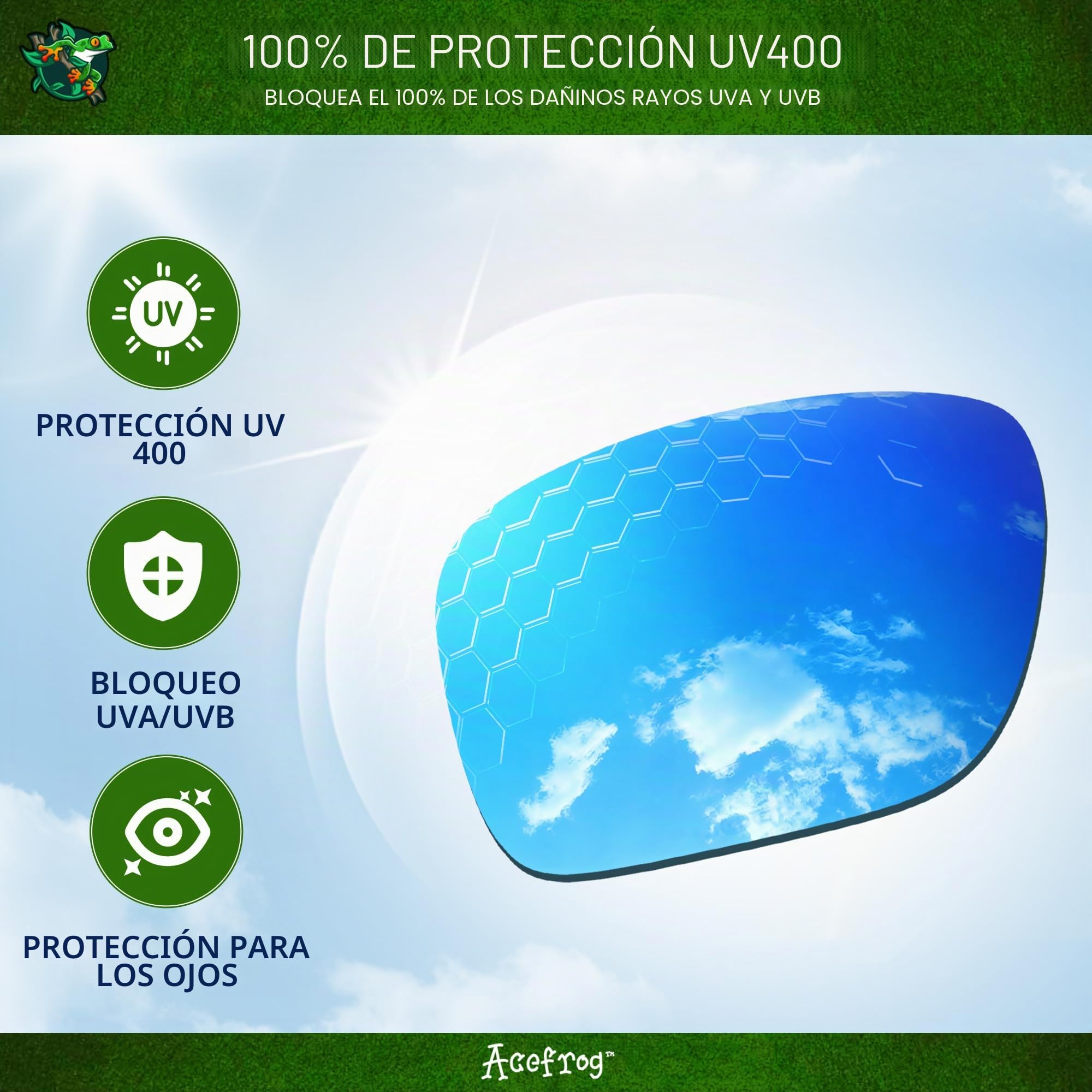 Acefrog 4 pares de lentes polarizados de repuesto para gafas de sol Oakley Flak 2.0 XL OO9188, ajuste perfecto, inastillable, antiarañazos, paquete económico