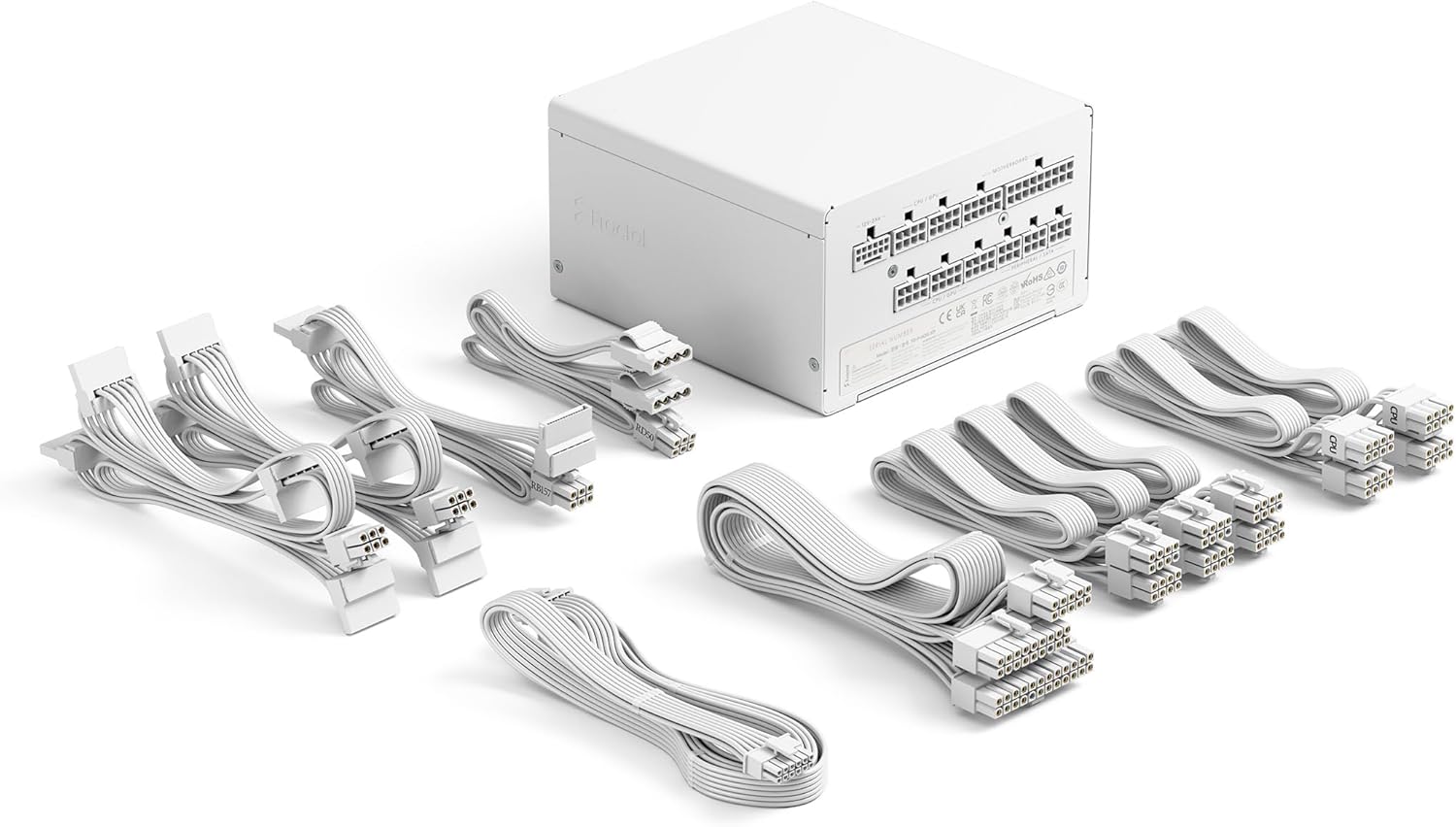 Fractal Design Ion 3 Gold 1000W White 80 Plus Gold Certified Fully Modular ATX12V 3.1 Power Supply Unit PSU