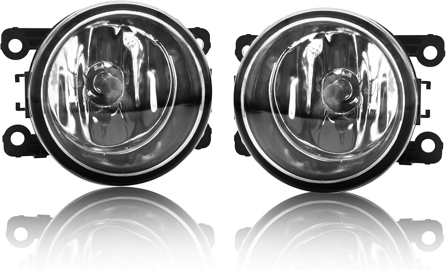 1 Pair Fog Lights Assembly Replacement for 2013 2014 2015 2016 2017 2018 Fiesta & 2019 Ford Fiesta S/SE Front Bumper Driving Fog Lamps