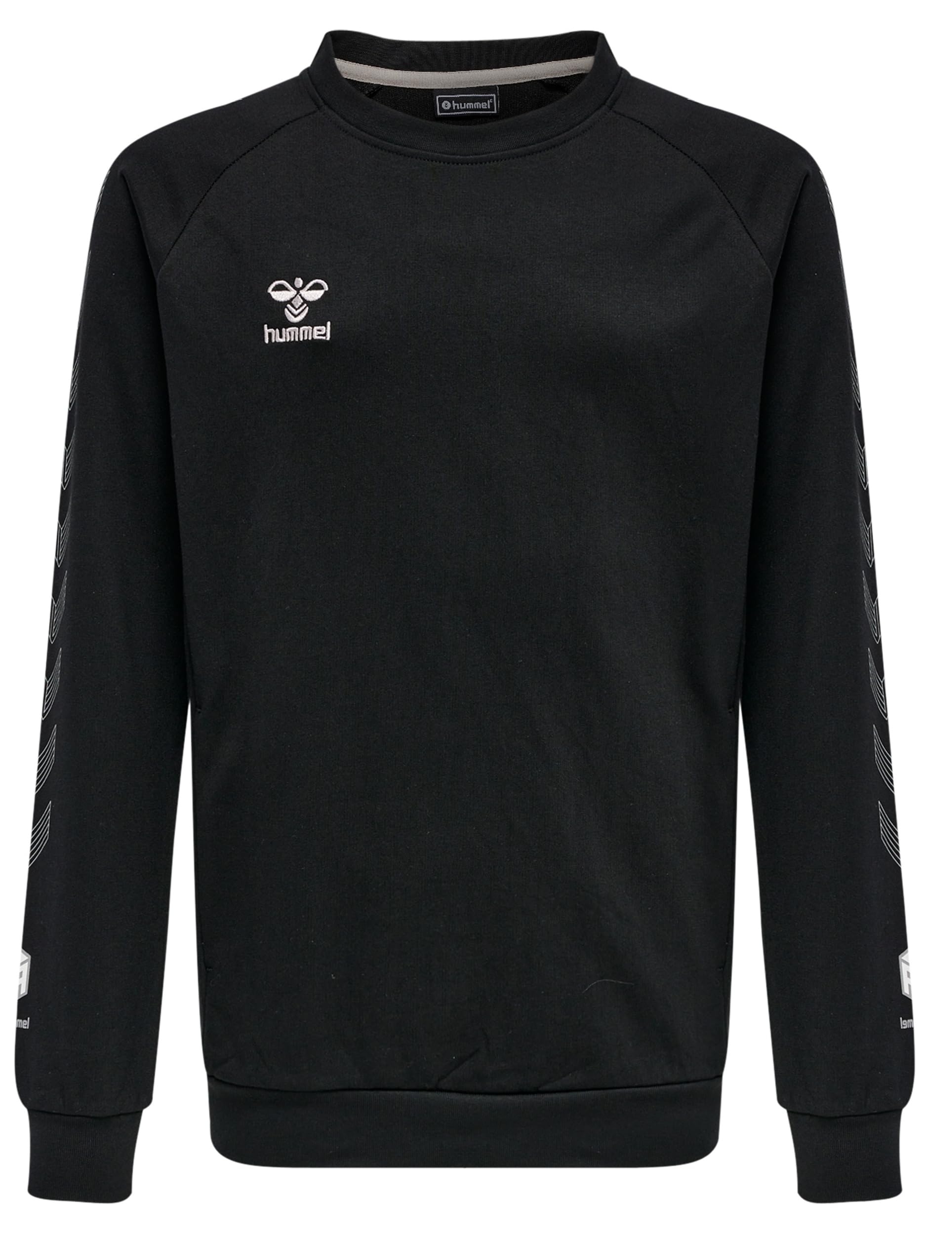 hummel Unisex Children's Hmlmove Grid Cotton Sweatshirt Kids Sweatshirt Black