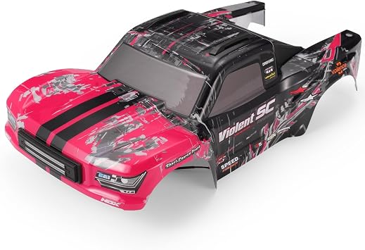HAIBOXING Remote Control Cars Spare Parts,1/14TH RC Trucks Replacement Part Body Shell Red & Rear Rack with HeadlightF4301 & F4302 & F4320 & 3100A-BM01