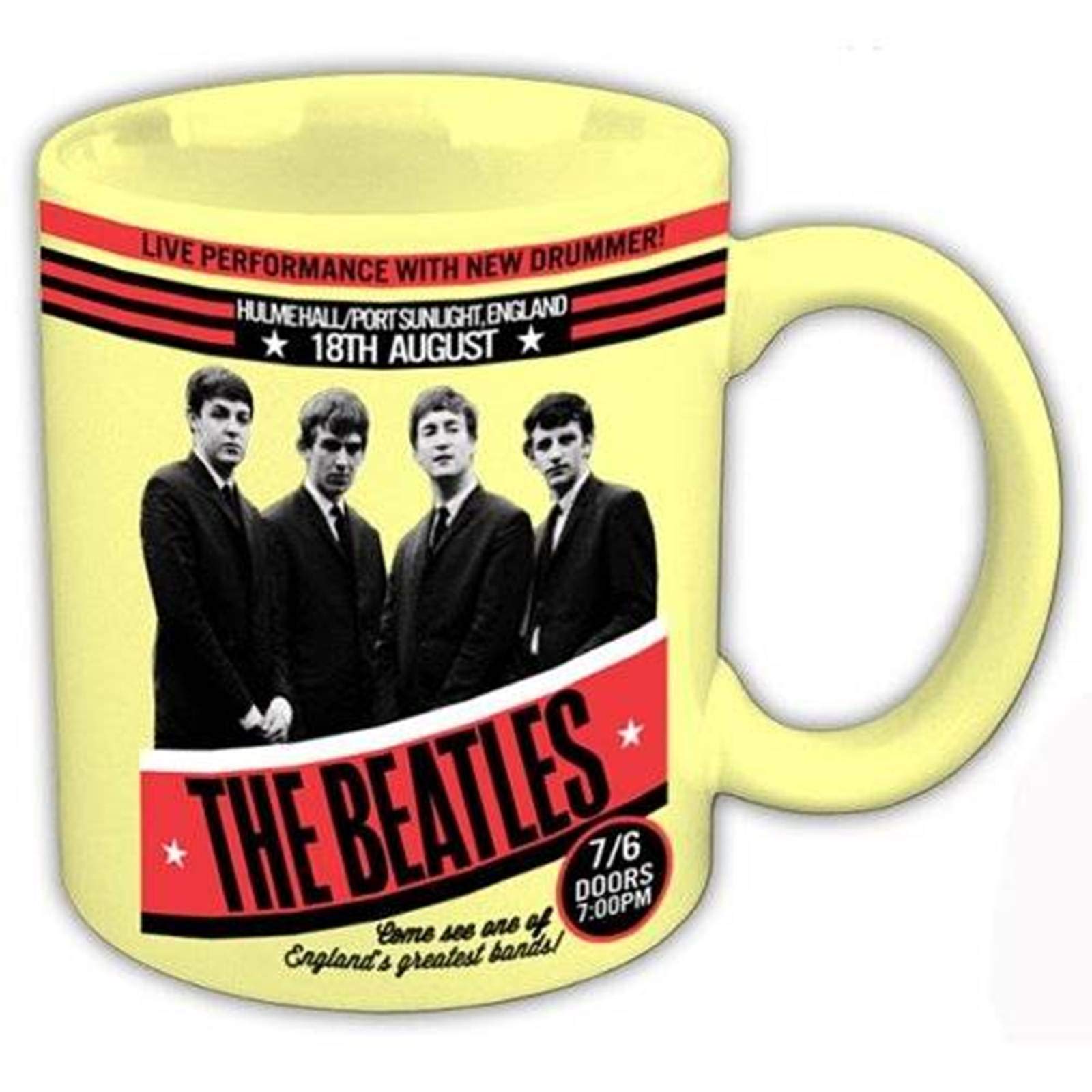 Rock Off The Beatles 1962 FSDU Port Sunlight Mug - Port Sunlight 1962