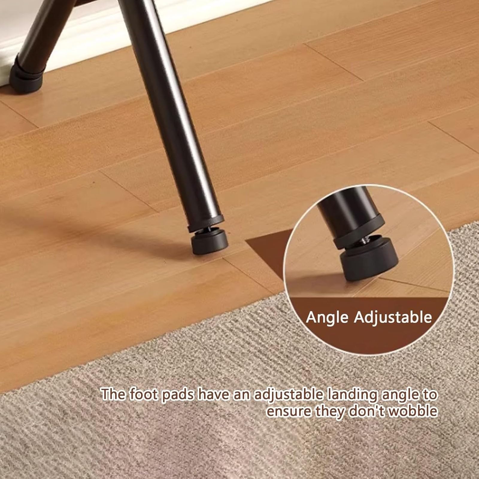Scrivania pieghevole, postazione di lavoro compatta per computer, studio pieghevole multiuso, nessun assemblaggio necessario, ideale per l'ufficio domestico Wood,60 * 40CM