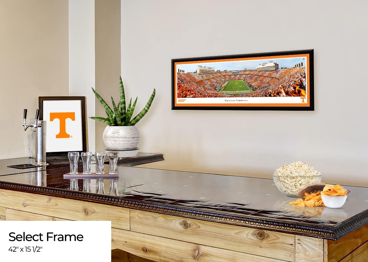 Tennessee Football, Checkerboard End Zone View - Panoramic Wall Decor and Posters by Blakeway Panoramas