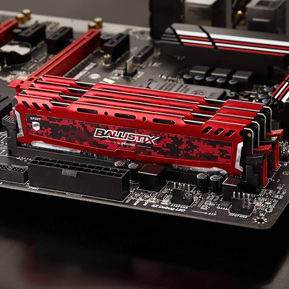 Ballistix Sport LT DDR4 2666 UDIMM G/W/R dwos6rj